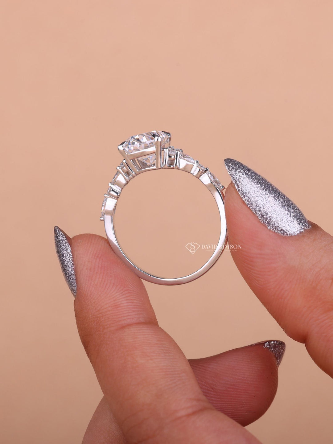 unique diamond cluster ring designs,
diamond cluster ring with halo setting,
diamond cluster ring for anniversary gift,
where to buy diamond cluster rings,