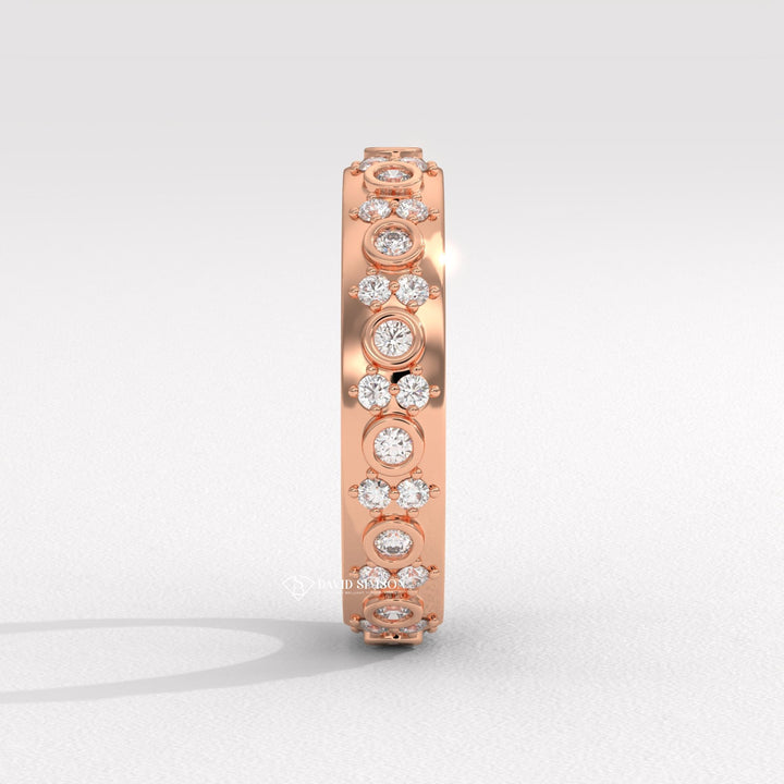  Brilliant diamond wedding band, Mesmerizing diamond wedding band, Enchanting diamond wedding band, Alluring diamond wedding band, Captivating diamond wedding band, 