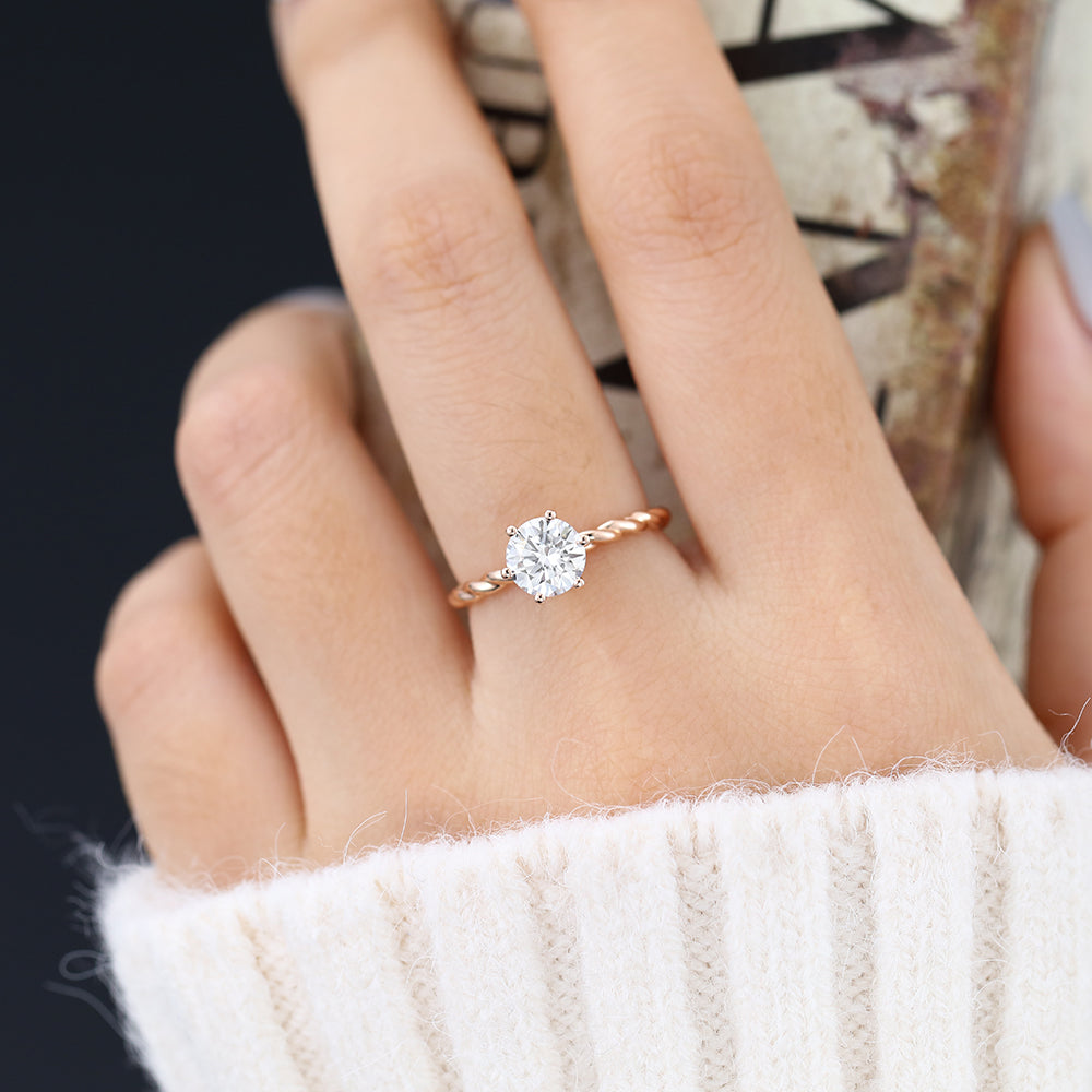 round-shaped-moissanite-solitaire-engagement-ring-4