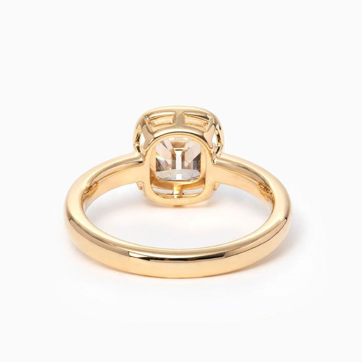  artisanal jewelry, bespoke engagement ring, ethical antique diamond, sustainable diamond ring, GIA certified old mine, antique cushion solitaire, 18k gold basket setting, platinum cushion ring, white gold solitaire,