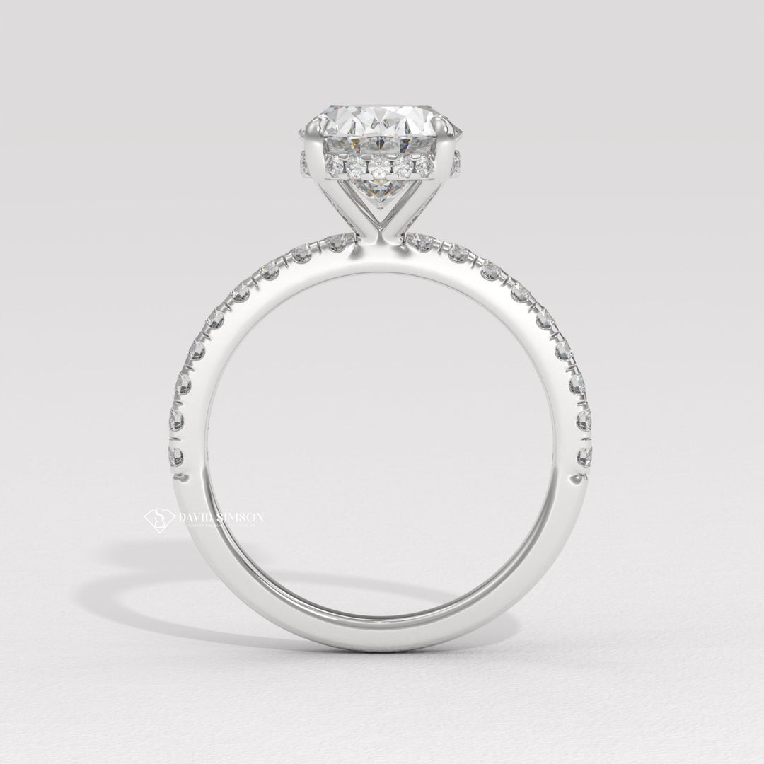 Oval local diamond engagement ring, Oval handmade diamond engagement ring, Oval customized diamond engagement ring, Oval made-to-order diamond engagement ring,