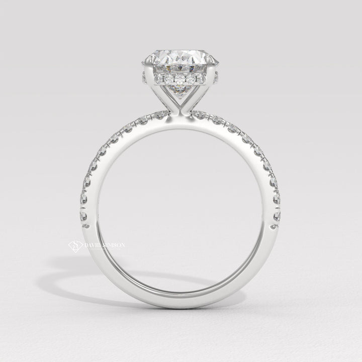 Oval local diamond engagement ring, Oval handmade diamond engagement ring, Oval customized diamond engagement ring, Oval made-to-order diamond engagement ring,