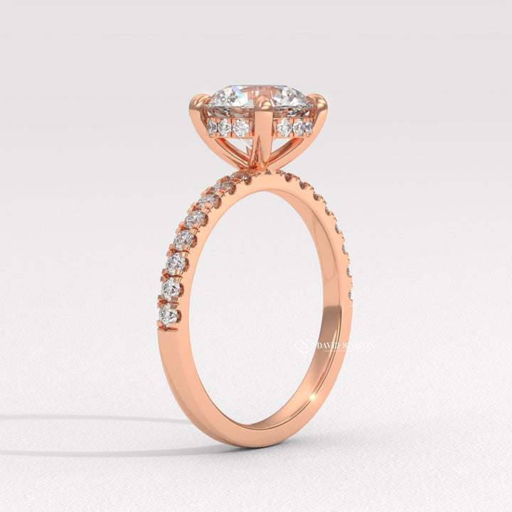 Round antique diamond engagement ring, Round modern diamond engagement ring, Round traditional diamond engagement ring, Round halo diamond engagement ring, Round halo diamond engagement ring, 