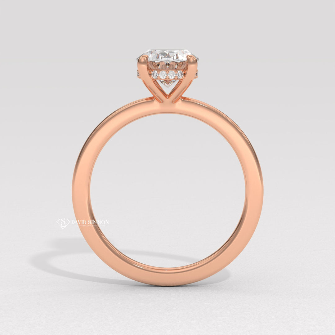 Solitaire diamond ring in white gold,

Unique solitaire engagement rings for her,

Solitaire ring vs halo ring comparison,