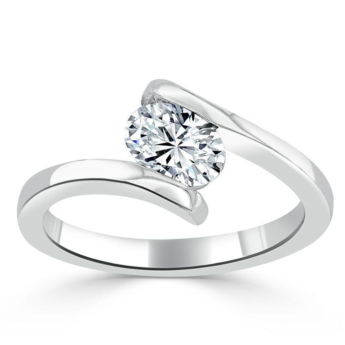 oval-cut-solitaire-bypass-setting-moissanite-engagement-ring