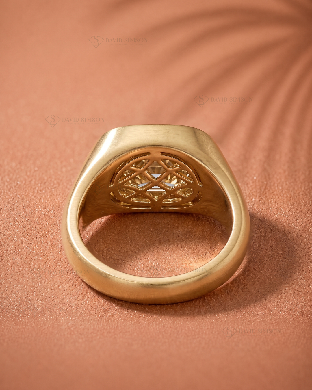 Miley Cyrus Inspired East-West Elongated Cushion Engagement Ring