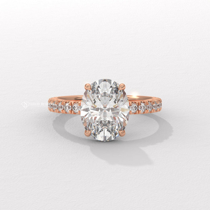  1 carat pave diamond ring price, Pave moissanite rings, Custom pave diamond rings, Heart shape pave rings, Best pave rings for proposals.