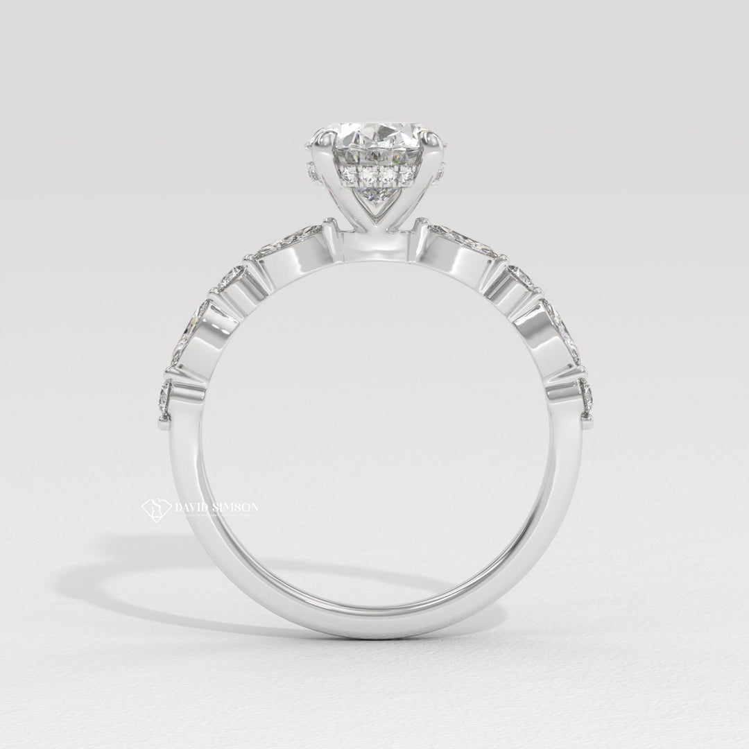  Art deco engagement ring, Victorian engagement ring, Edwardian engagement ring, Contemporary engagement ring, Nature-inspired engagement ring, Unique engagement ring, 