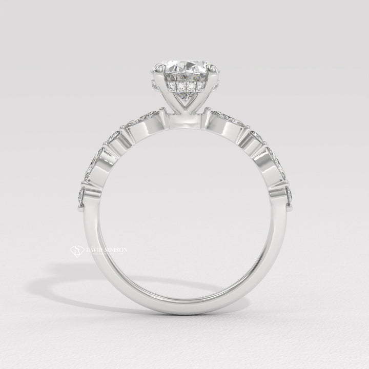  Art deco engagement ring, Victorian engagement ring, Edwardian engagement ring, Contemporary engagement ring, Nature-inspired engagement ring, Unique engagement ring, 