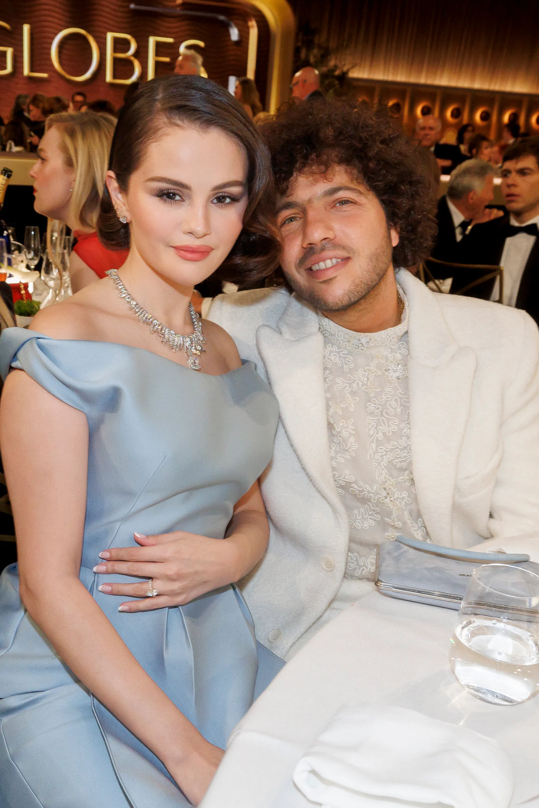 Selena Gomez Inspired Marquise Diamond Engagement Ring