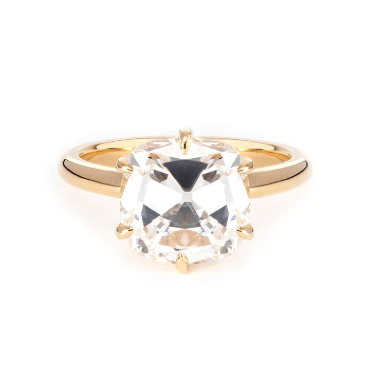 antique cushion cut, old miners cut diamond, hand-cut antique diamond