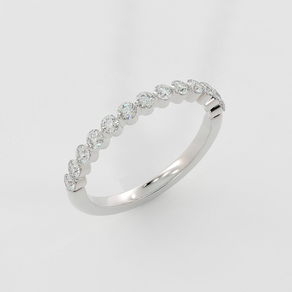 round-cut-half-eternity-moissanite-wedding-band