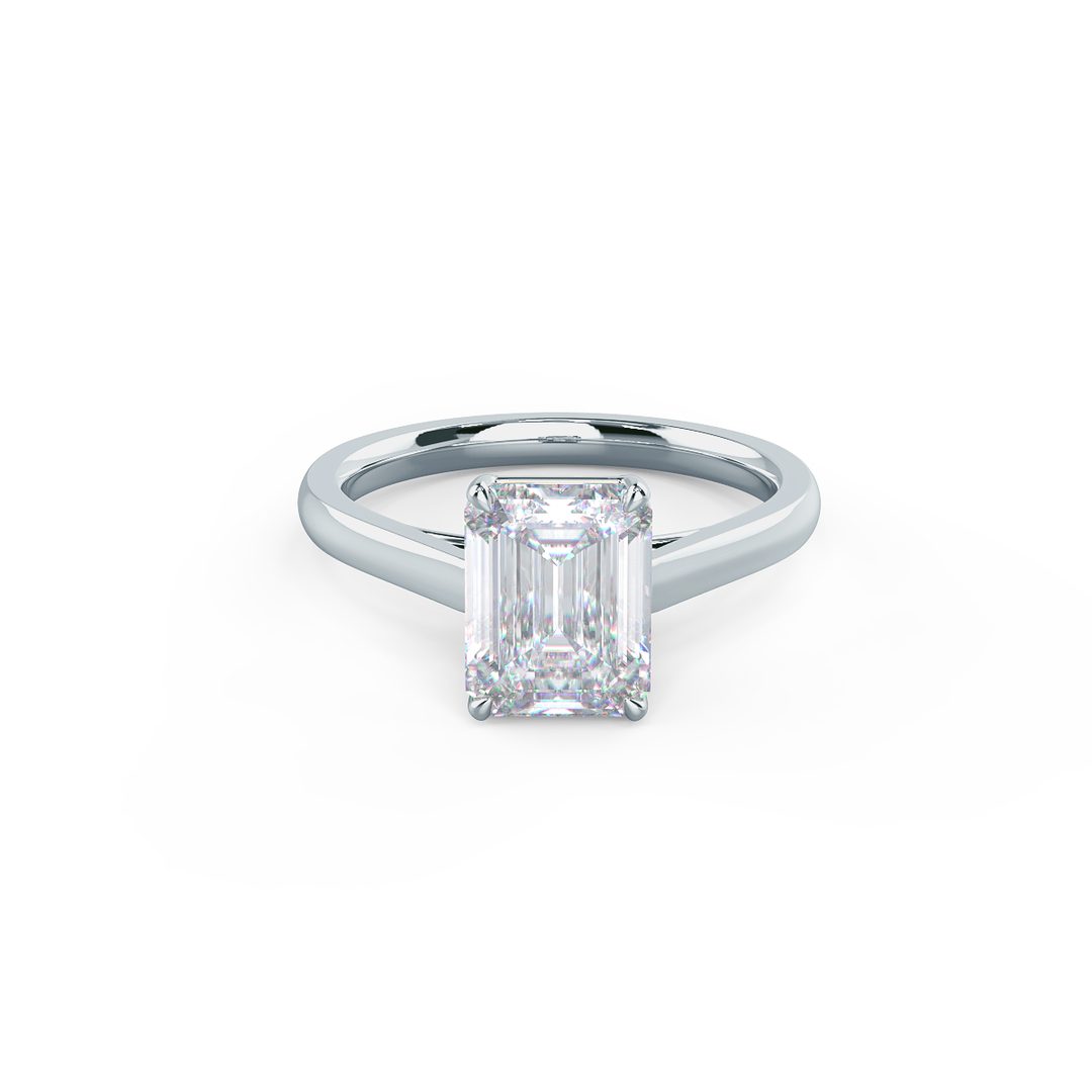 1.75ct Emerald Cut Diamond 14K Gold Engagement Ring