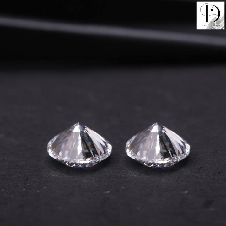 0.20CT Oval Cut Lab-Grown Diamond Pair