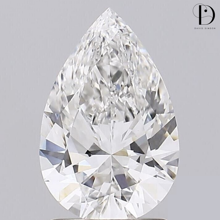 1.51CT Pear Cut Lab-Grown Diamond