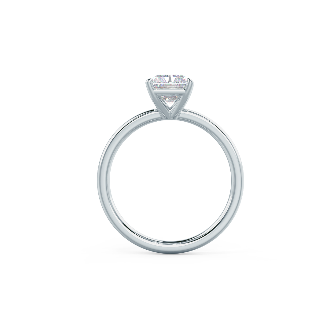 3.0ct Radiant Cut Moissanite Diamond Solitaire Engagement Ring