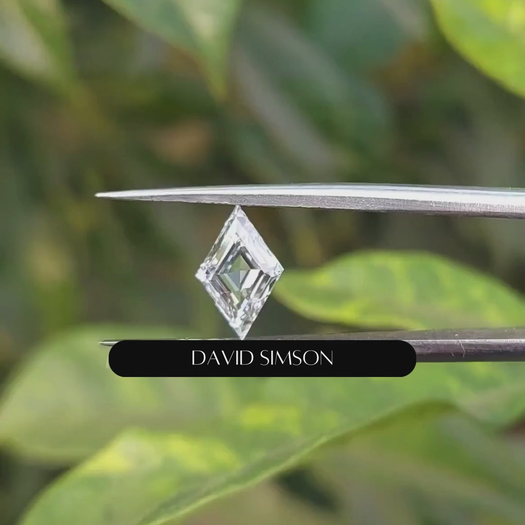 0.20CT Lozenge Cut Lab-Grown Diamond Pair
