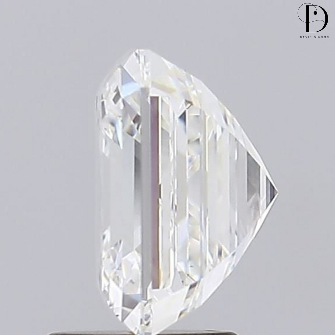 3.50CT Asscher Cut Lab-Grown Diamond