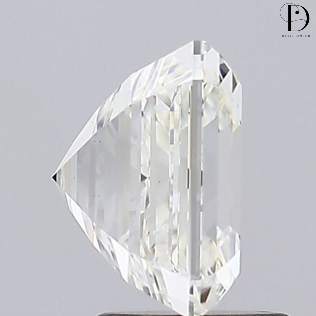 3.30CT Asscher Cut Lab-Grown Diamond
