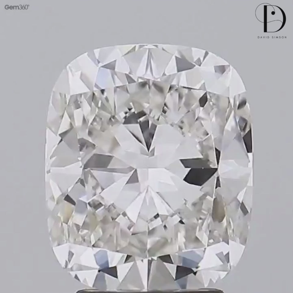 3.04CT Cushion Cut Lab-Grown Diamond