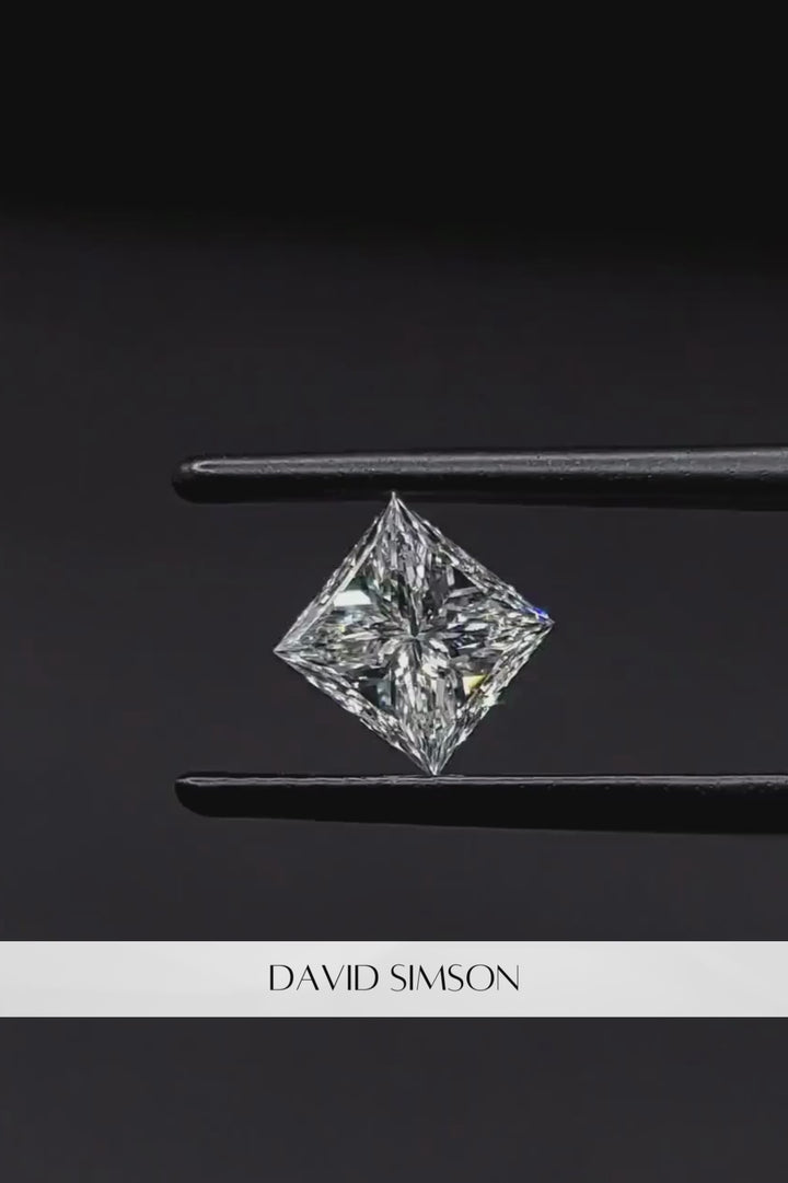 1.04CT Princess Cut Lab-Grown Diamond