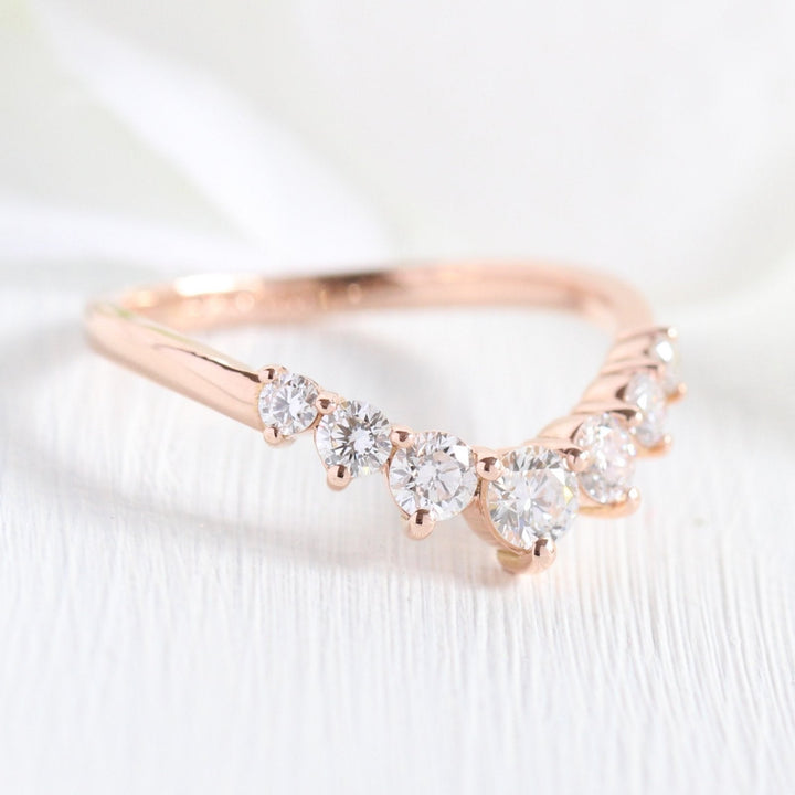 1.60CT Pear Cut Moissanite Halo Bridal Engagement Ring Set