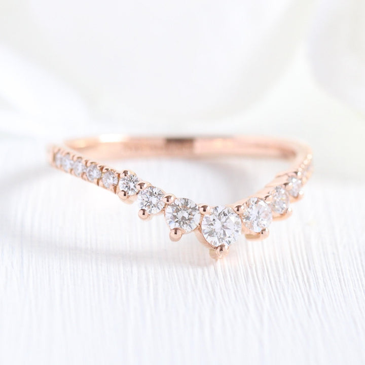 1.0CT Pear Cut Moissanite Halo Bridal Engagement Ring Set