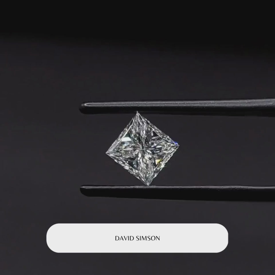 0.20CT Princess Cut Lab-Grown Diamond