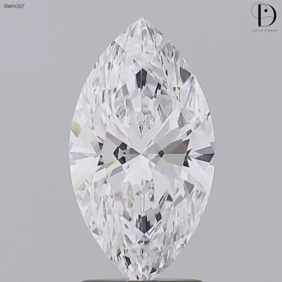 2.13CT Marquise Cut Lab-Grown Diamond