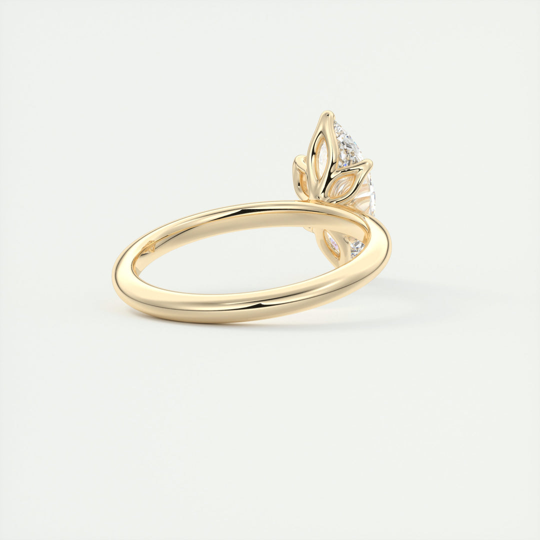 2 CT Marquise Cut Diamond Moissanite Engagement Ring